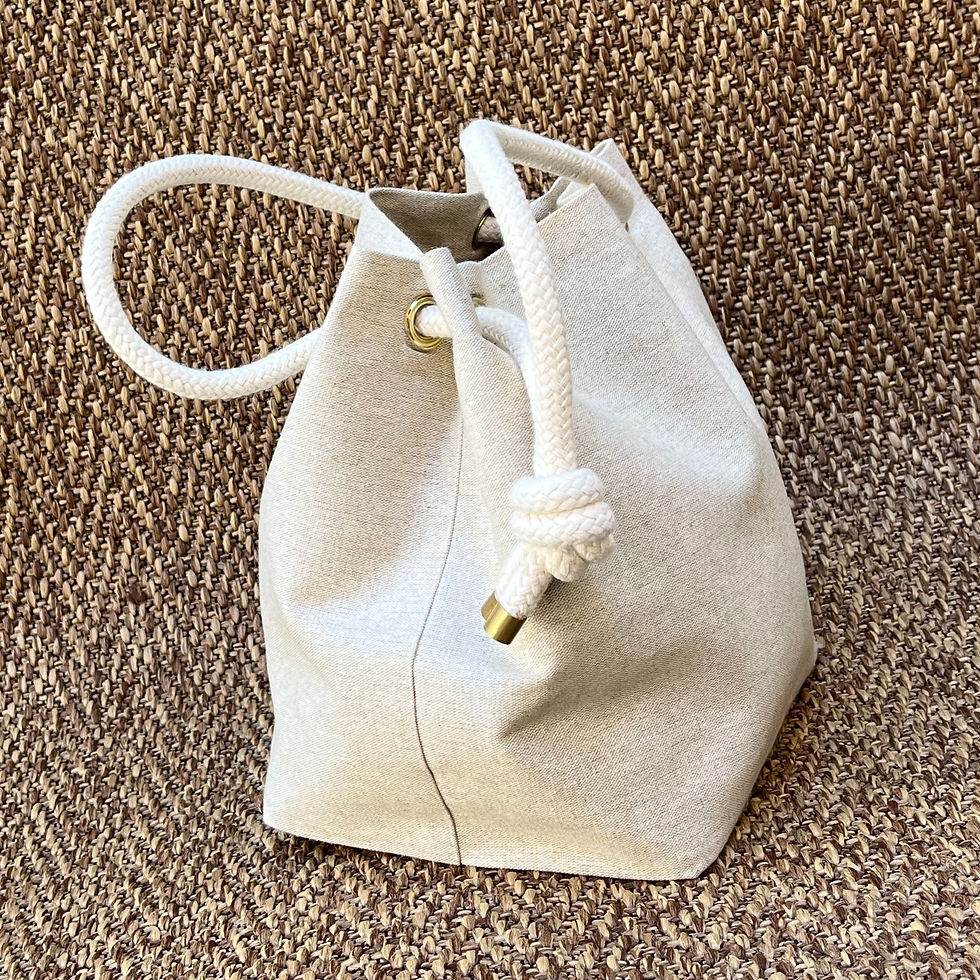 Miniature : Sac Seau Emma - Coton et Lin