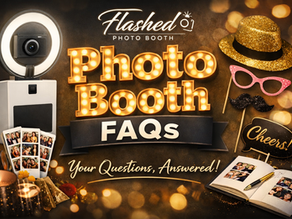 Flashed Photo Booth FAQs — Answered Simply