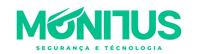 Logo Monitus Segurança e Tecnologia horizontal em verde