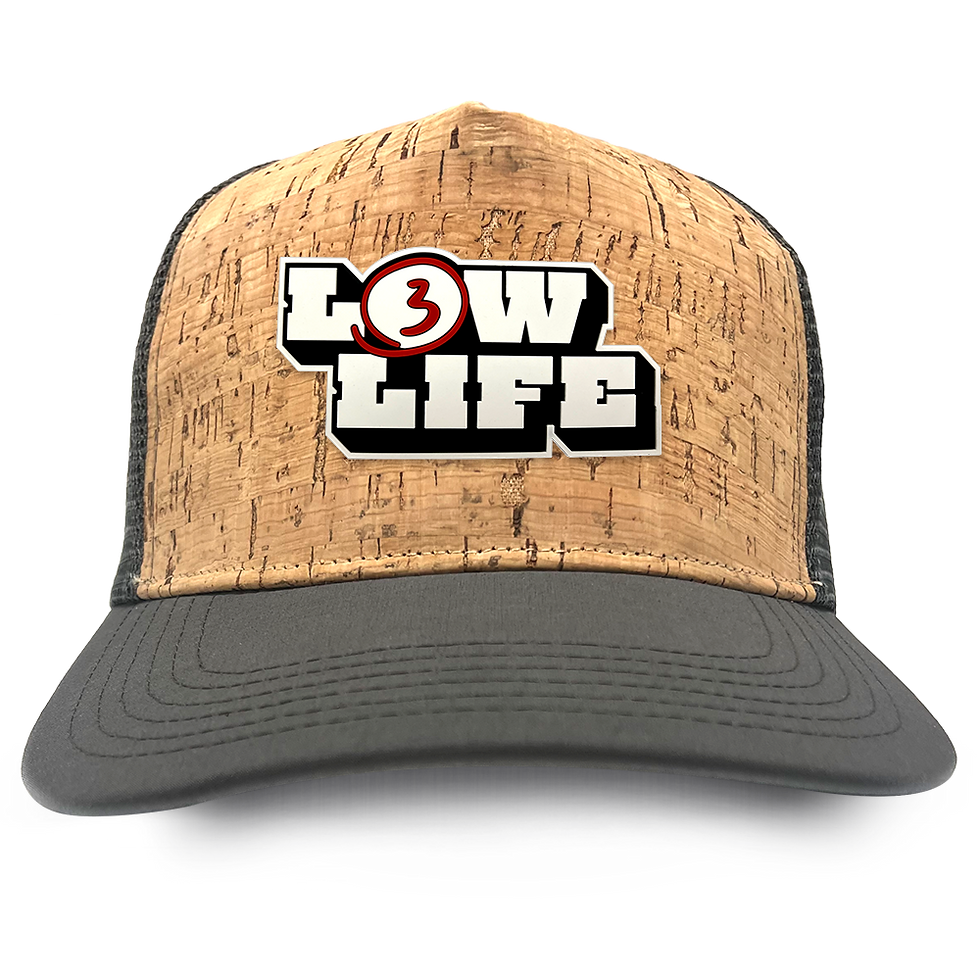 Thumbnail: cork low life golf hat front