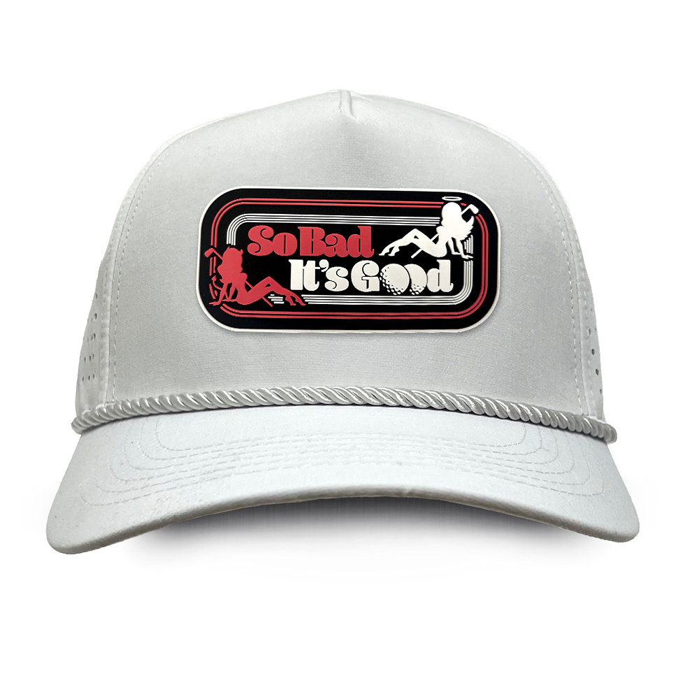 Thumbnail: white so bad its good golf hat front