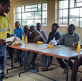 Project Awareness Meeting with local host community members, where Project is introduced a
