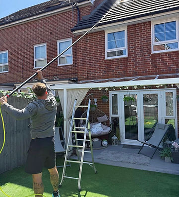 Being able to access velux window on clients roof 