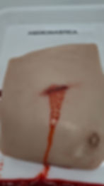 Miniaturbild: Chest seal Trainer "Stichverletzung"