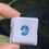 Miniatura: Topacio Swiss Blue. 3.95ct. Medida: 10.3x8.2x5.4mm Corte ovalado. Origen: Brasil