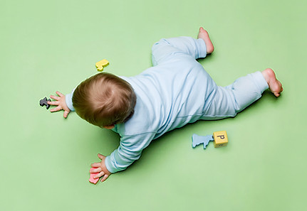 Baby with Toys