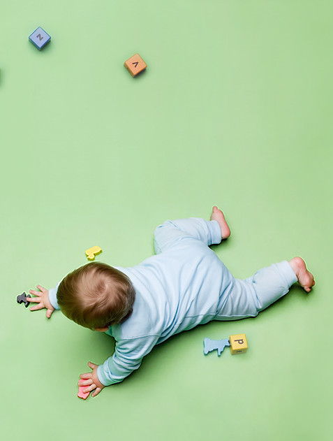 Baby Playing Blocks