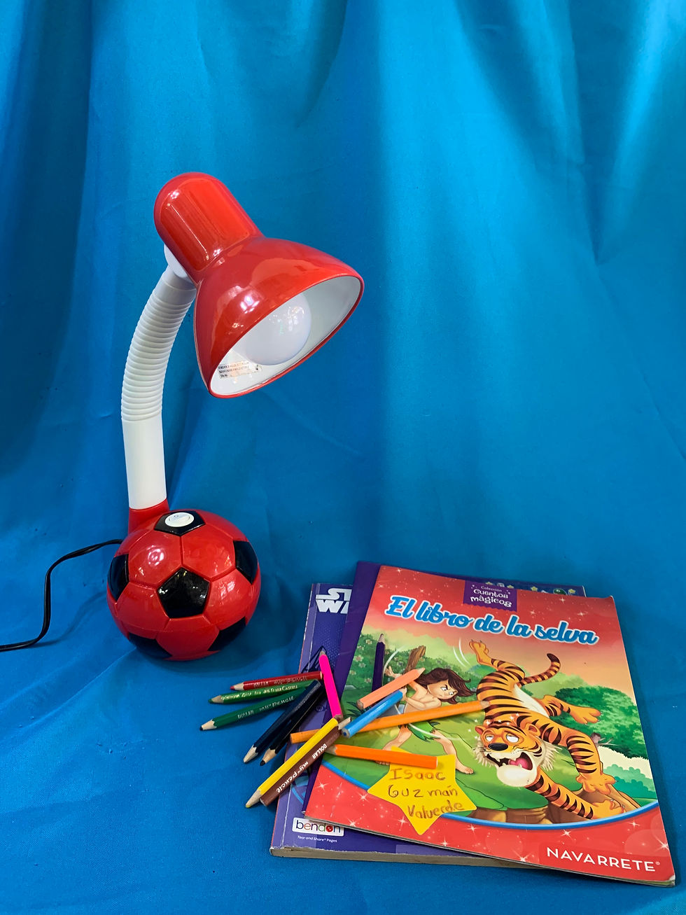 Miniatura: Lámpara de bola de fútbol