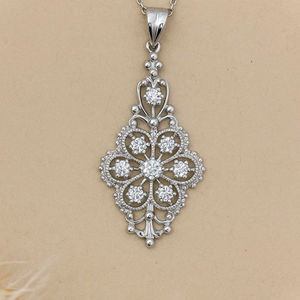 Gemstone and Diamond Pendants