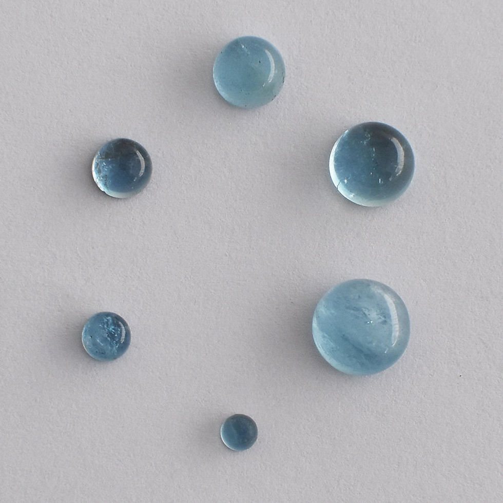 Thumbnail: Made to order - Small stone post earrings