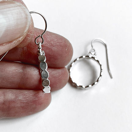 Thumbnail: Pebble Sterling Silver Small Circles