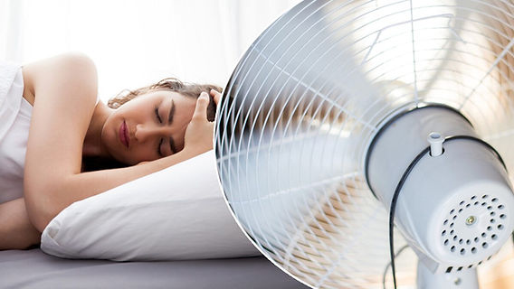 Is it safe to keep an electric fan on all night?