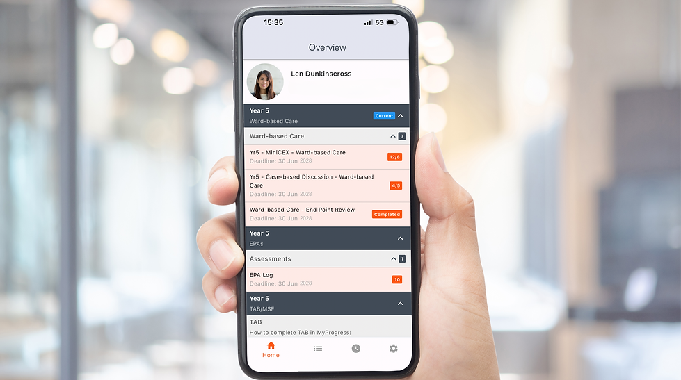 MyProgress ePortfolio Mobile App