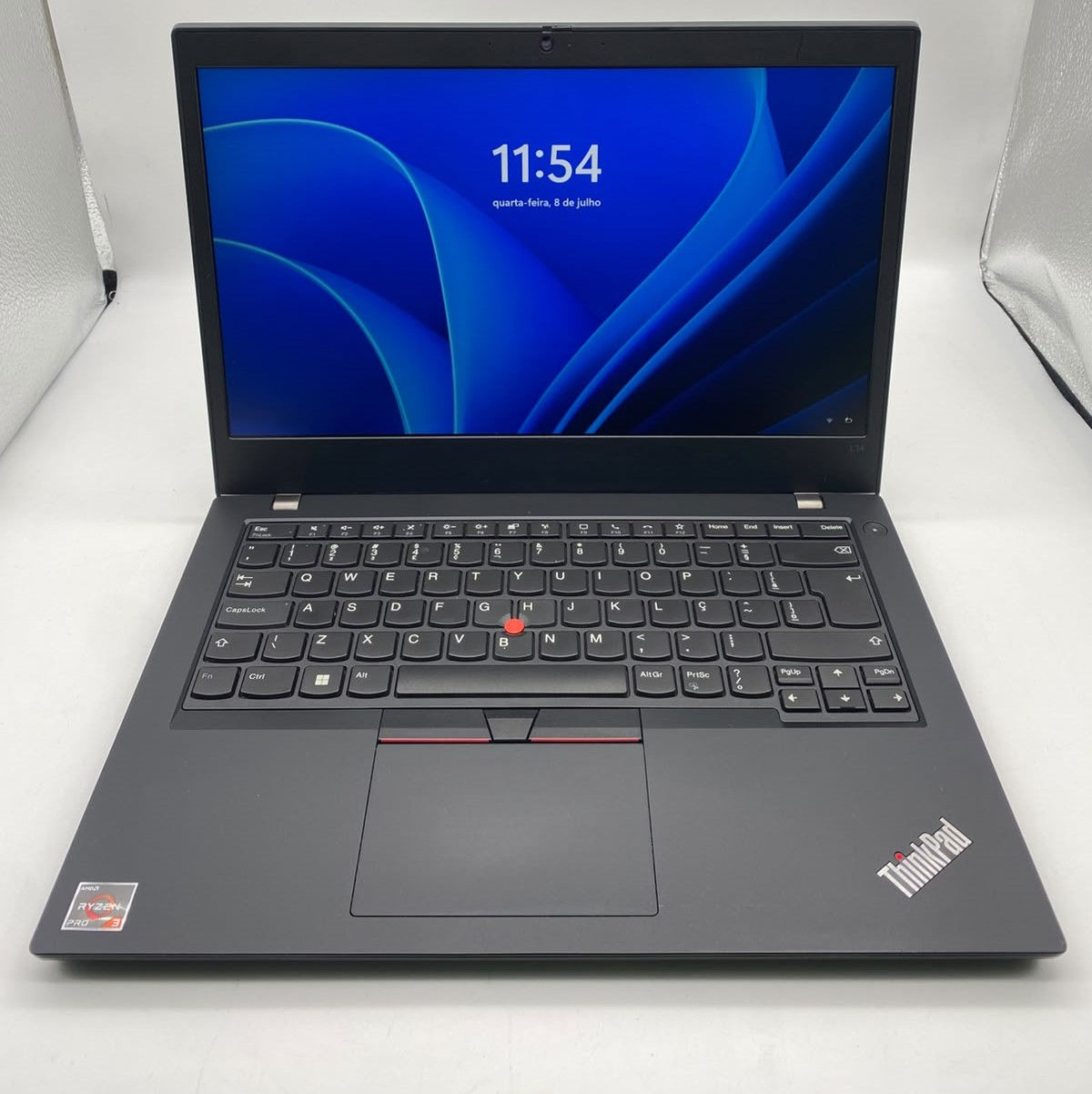 Notebook Lenovo Thinkpad L14 Gen1 14" AMD Ryzen 3 pro 4450U 12GB DDR4 256GB NVMe