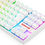 Thumbnail: Teclado Gamer Redragon Kumara K552w Rgb - Branco Com Fio