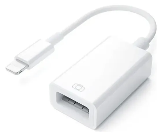 Miniatura: CABO ADAPTADOR LIGHTNING PARA USB - OTG