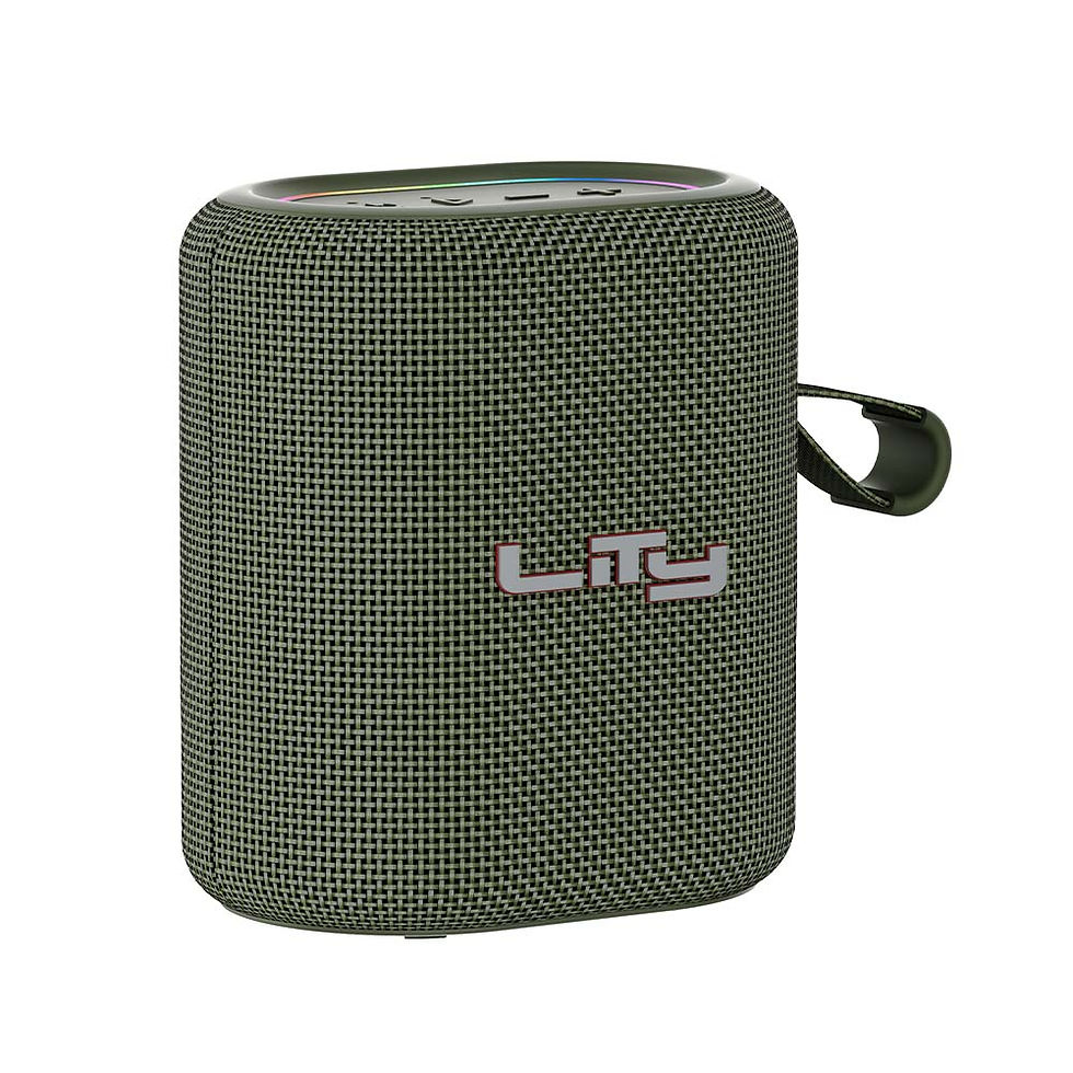 Thumbnail: Caixa De Som Portátil Bluetooth 5.3 B13 Verde Lity-b13v