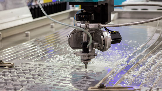 The Simple Anatomy of a Water Jet Cutting Machine