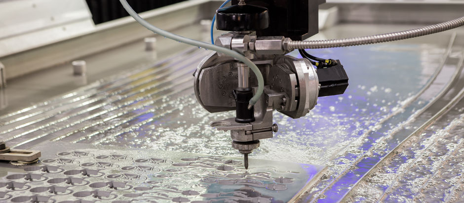 The Simple Anatomy of a Water Jet Cutting Machine