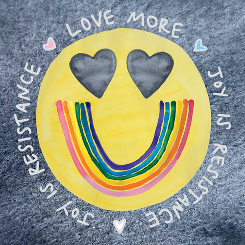 Joy is Resistance Sign | love-more