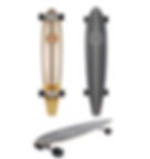 Medallion Pintail longboard triple image