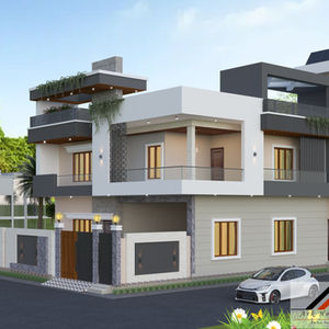 Modern Two-Story House Design
