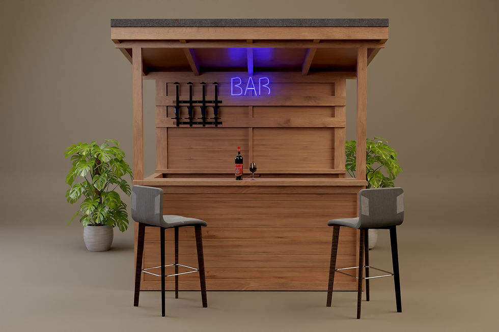 Thumbnail: UK Outdoor Garden Bar Build Plans Do It Yourself Cocktail Gin Tiki Bar BBQ