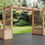 Thumbnail: UK Modern Shaded Canopy Pergola 1.8m x 3.6m (6ft x 12ft) optional Planters
