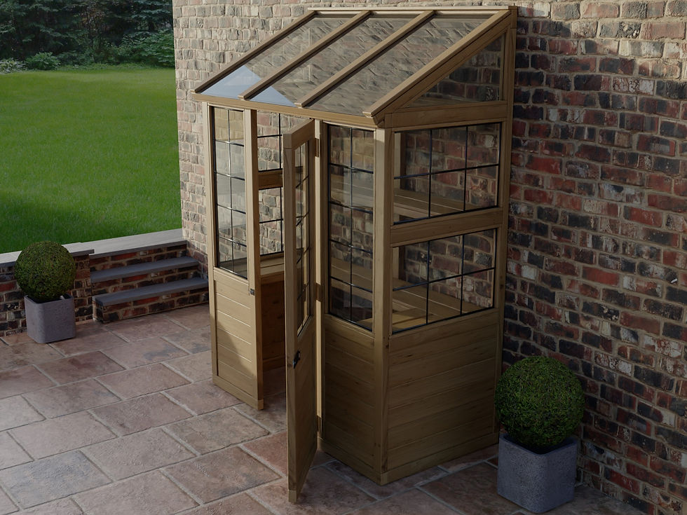Thumbnail: US Wooden Lean To Greenhouse Build Plans Do It Yourself Instructions 3ft x 6ft