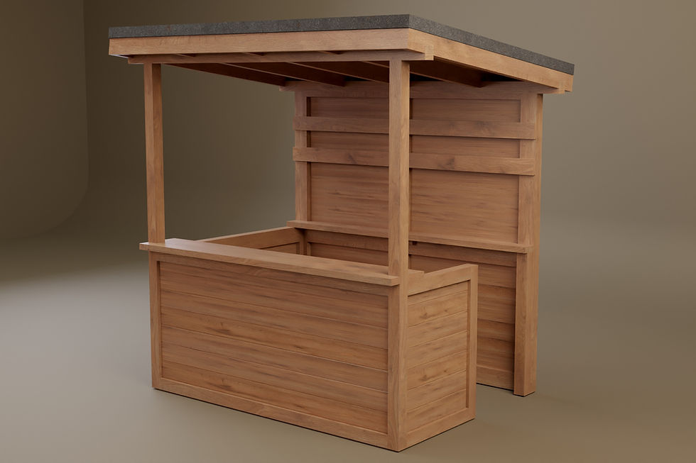 Thumbnail: UK Outdoor Garden Bar Build Plans Do It Yourself Cocktail Gin Tiki Bar BBQ