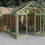 Thumbnail: UK Wooden Garden Greenhouse 2.1mx2.1m DIY (Build Plans Only)