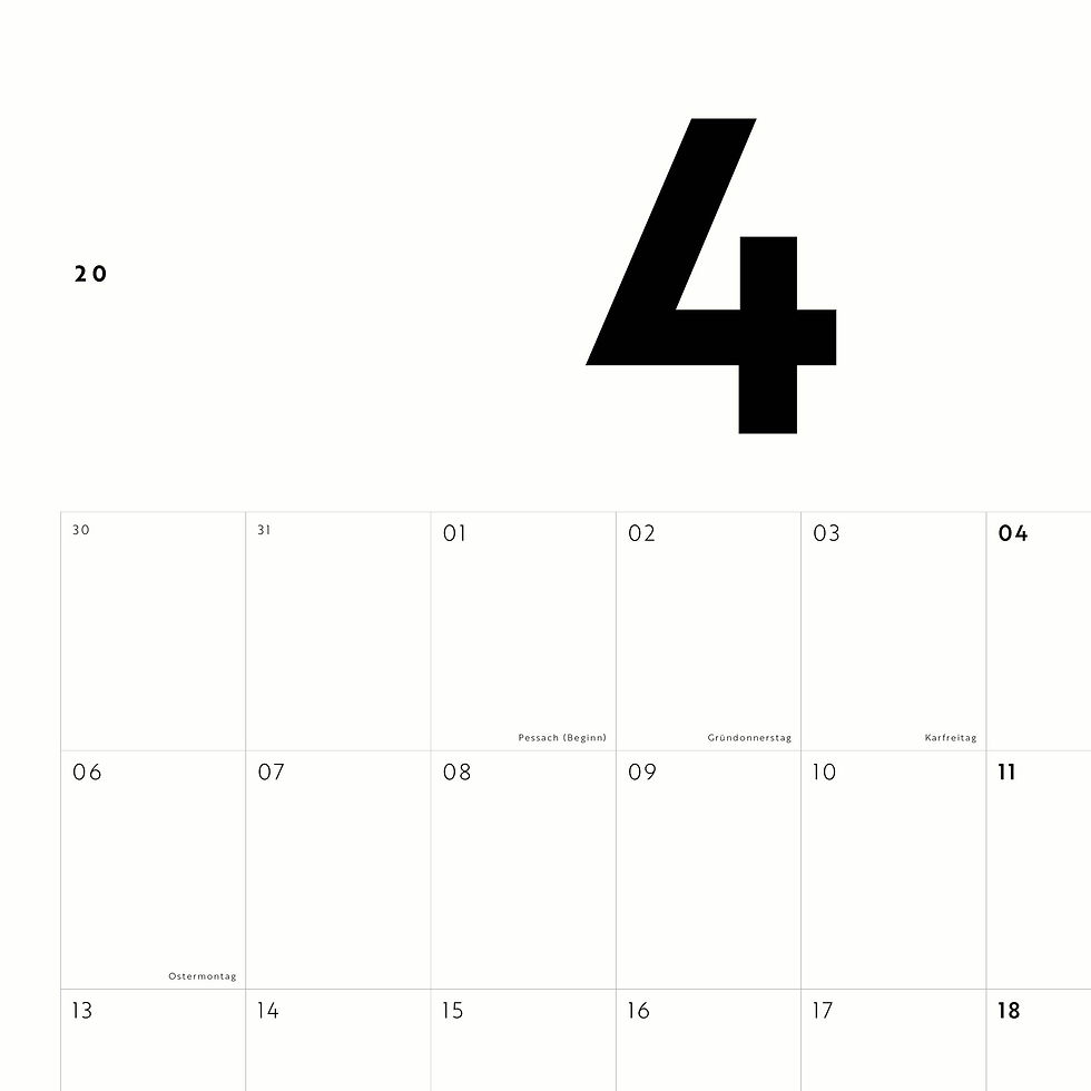 Miniaturbild: Monatskalender Nr. 07 / Din A3 / Personalisierbar