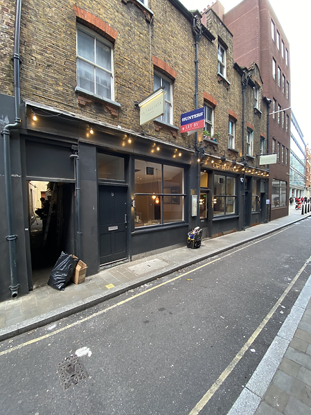 Central london shop lighting