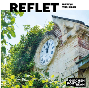 Presse - Le Domaine de la Massaye dans le journal local de la commune de Guichen Le Reflet