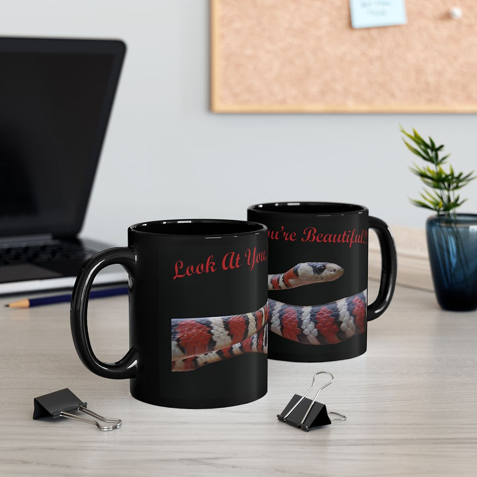Thumbnail: Catchphrase Kingsnake Black Mug