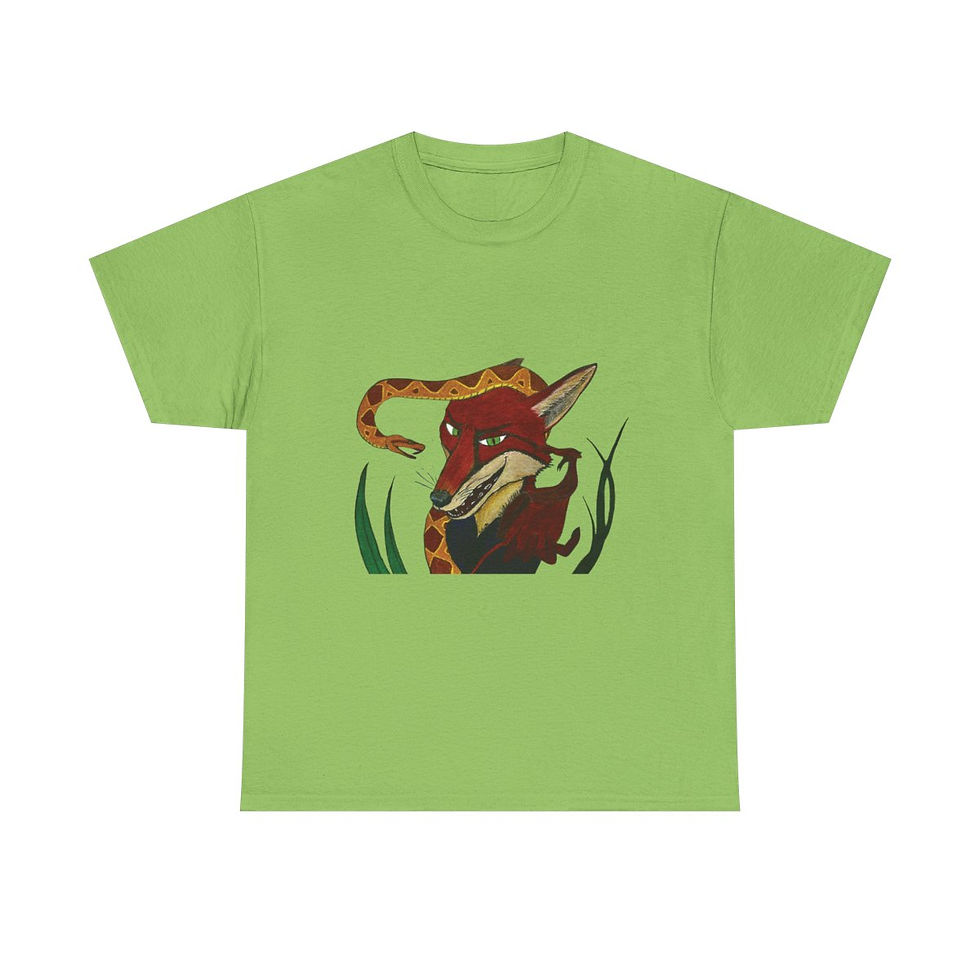 Thumbnail: FANGS: Unisex Heavy Cotton Tee