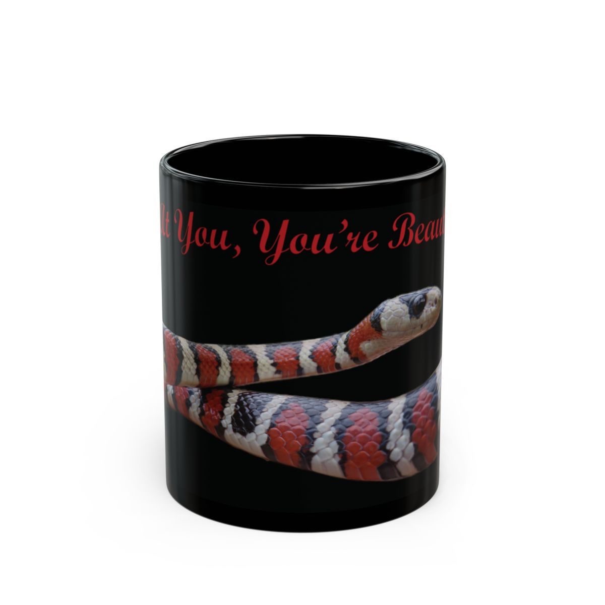 Catchphrase Kingsnake Black Mug
