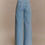 Thumbnail: Elevated High-Waisted Wide-Leg Jeans