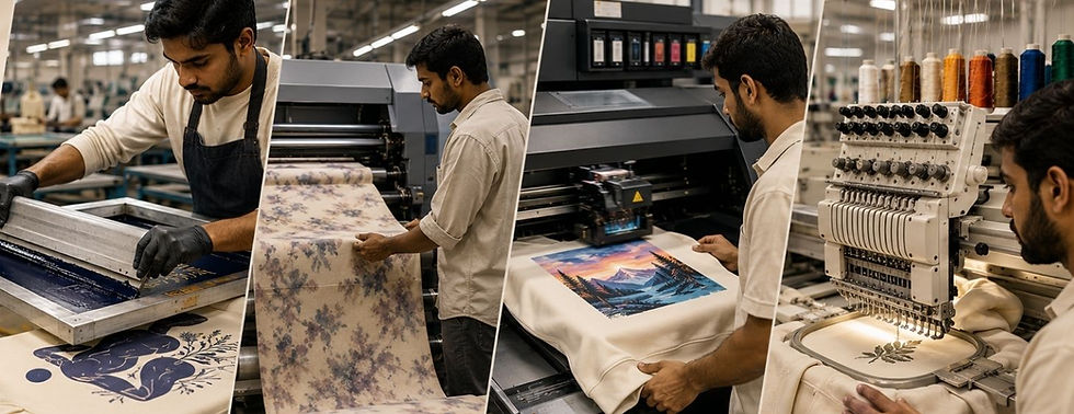 The Hoodie Printing Techniques Behind Premium Streetwear Brands
