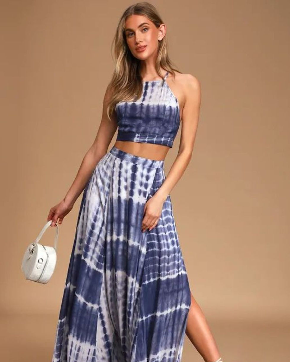 Women’s Two-Piece Cotton Co-Ord Set