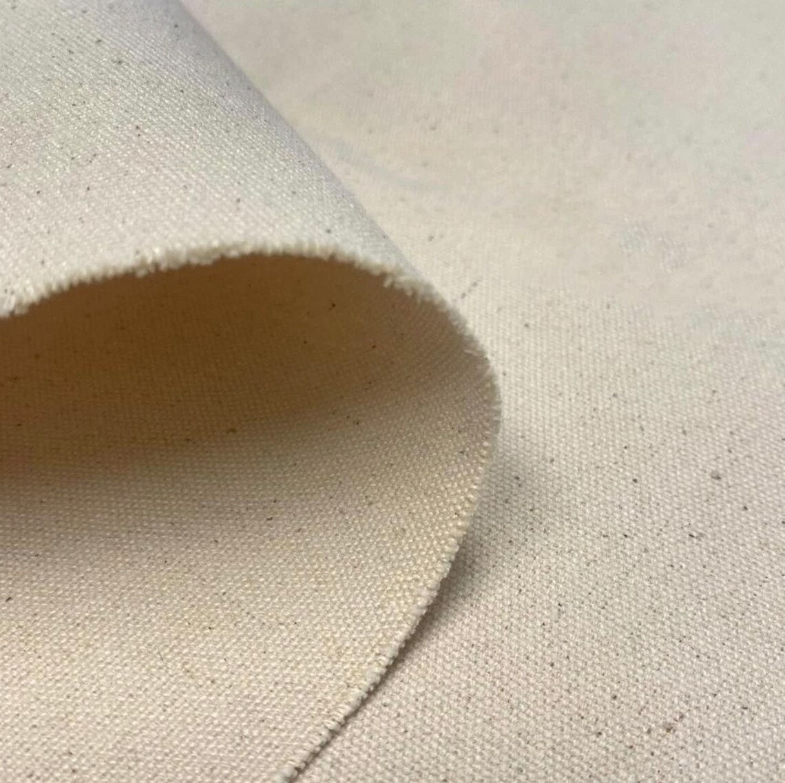 Premium 100% Natural 10 oz Cotton Canvas Fabric