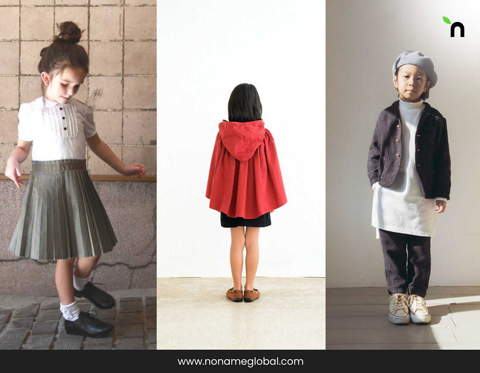 Comfort-First Silhouettes is a kids wear trend in Japan