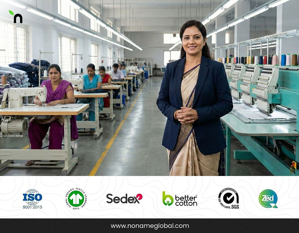 NoName is a leading Textile and Apparel Sourcing Company in India