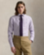 Men's Premium Linen Blend Shirt with Tailored Fit and Classic Design