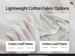 Voile and Lawn - 2 Romantic Lightweight Cotton Fabric OptionsÂ