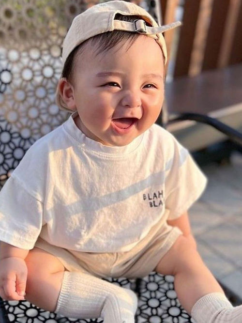 Baby Boy Lightweight Cotton T-Shirt