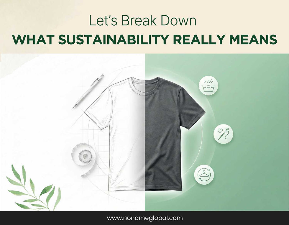 What sustainability really means