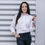 Thumbnail: Customizable Women's Professional Formal White Shirt