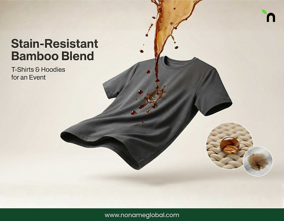Case Study: Stain-Resistant Bamboo Blend T-Shirts & Hoodies for an Event in Germany!