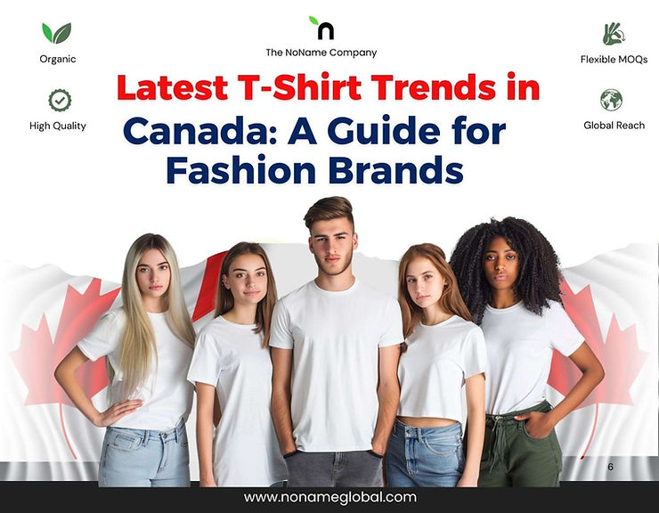 Latest T-Shirt Trends in Canada: A Guide for Fashion Brands
